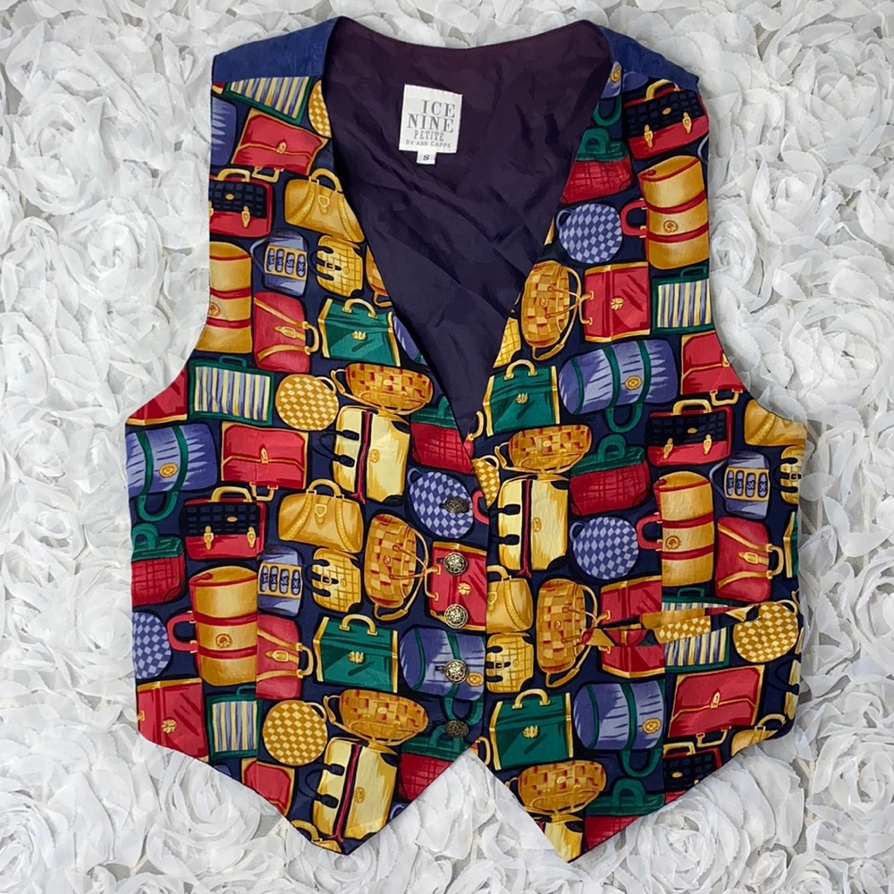 ICE NINE-PETITE by Ann Capps- Suit Vest/ Waistcoat